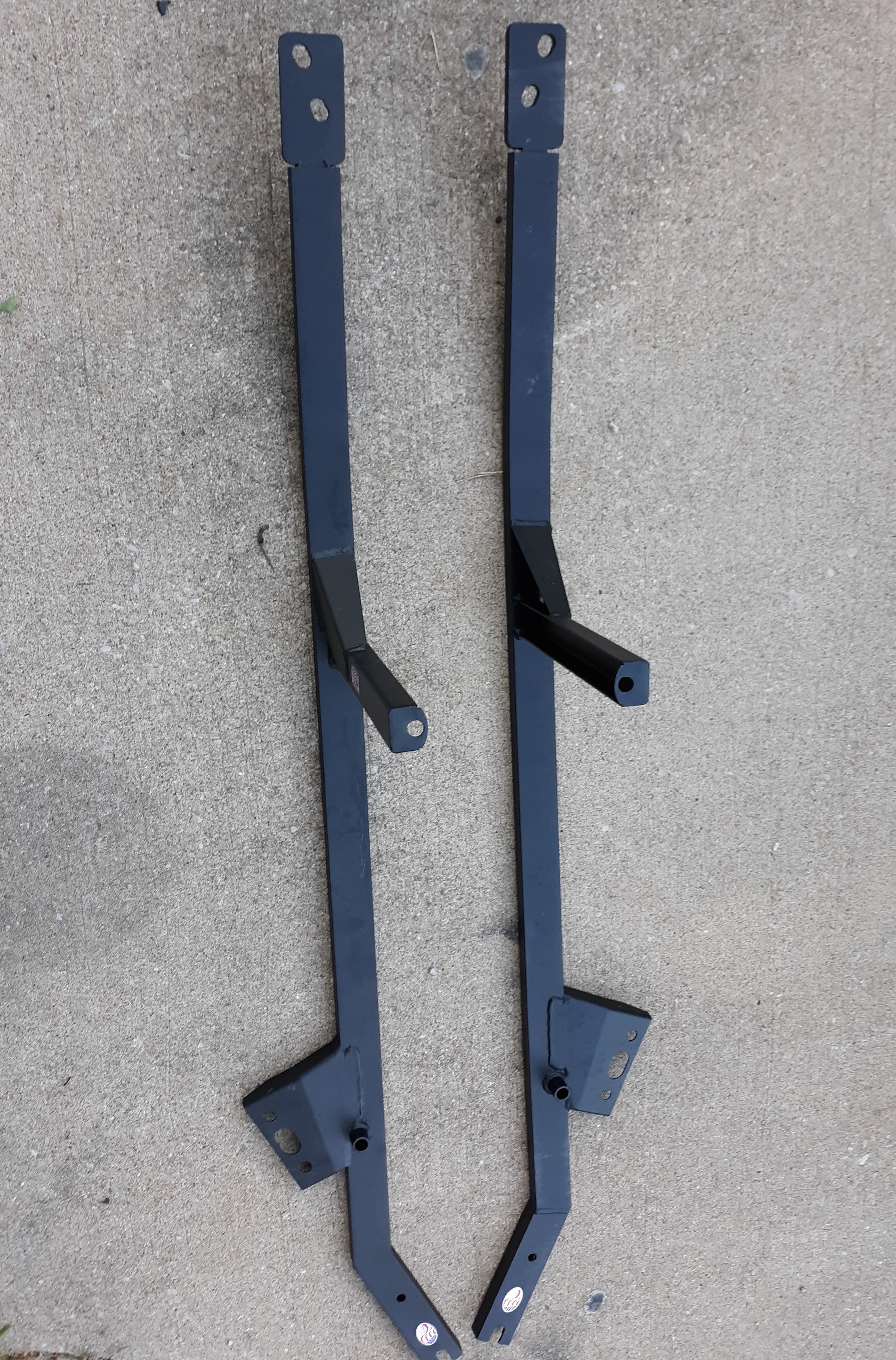 CANADA ORDERS 2010-2014 Black Powder-Coated Rear Support Bars (Patent ...